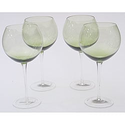 Certified International Olive Green 28-oz Red Wine Glasses (Set of 8)