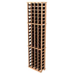 Traditional Redwood 4-Column Wine Rack