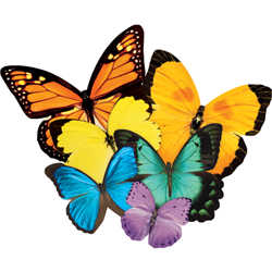 Paper House Butterflies 500-piece Jigsaw Shaped Puzzle