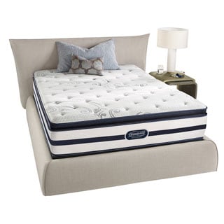 Beautyrest Recharge 'Maddyn' Plush Pillow Top Cal King-size Mattress Set