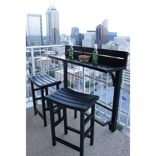 MIYU Furniture 3-piece Balcony Bar