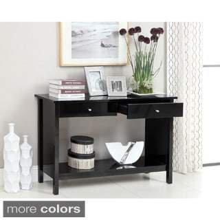 Furniture of America Corzi 2-drawer Console Table with Bottom Shelf