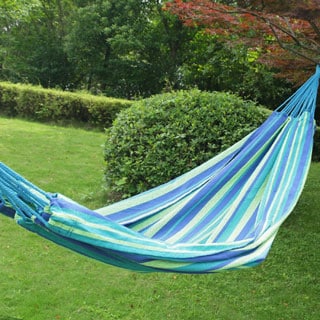 Adeco Naval Style Two- Person Hammock, Oasis Color