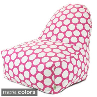 Majestic Home Goods Large Polka Dot Kick-It Chair