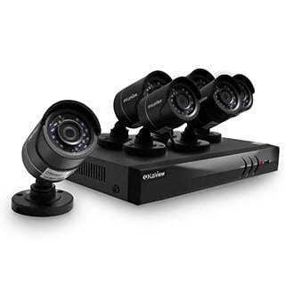 LaView 1080P 8-channel High Definition Security Surveillance System with 2 TB Hard Drive and 6 HD Night Vision Cameras