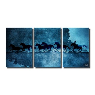 Ready2HangArt 'Equestrian Saddle Ink PSVI' Canvas Wall Art