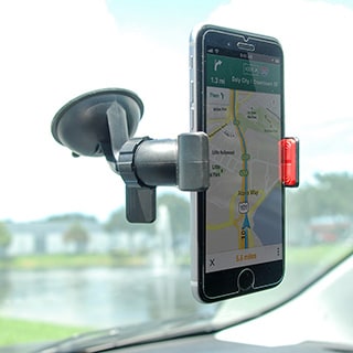 Universal Smartphone Suction Cup Windshield Mount Clip