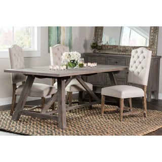 Kosas Home Hand Crafted Aubrey Ash Reclaimed Pine 86-inch Dining Table