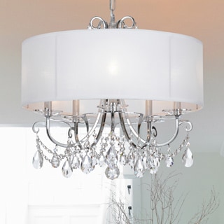 Crystorama Othello Collection 5-light Polished Chrome Chandelier