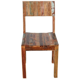 Wanderloot Brooklyn Reclaimed Wood Dining Chair