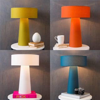 Modern Nikki Table Lamp with Iron Base