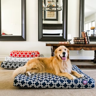 Majestic Pet Links Orthopedic Memory Foam Rectangle Dog Bed