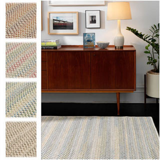 Oakmont Multicolor Wool Braided Rug (3' x 5')