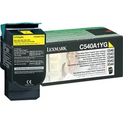 Lexmark Return Yellow Toner Cartridge