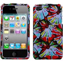 INSTEN Flower Power Phone Case Cover for Apple iPhone 4S/ 4