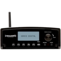 Grace Digital GDI-SXBR1 Internet Radio - Wireless LAN - Black
