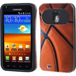 INSTEN Basketball-Sports Collection/ Black Phone Case Cover for Galaxy S II R760