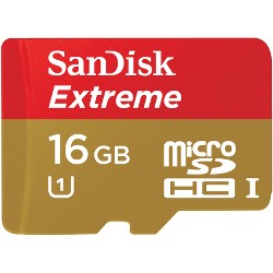 SanDisk Extreme 16 GB microSDHC