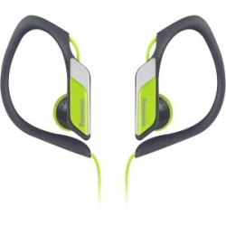 Panasonic Water-Resistant Sport Clip Earbud Headphones RP-HS34M-Y