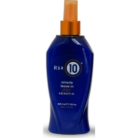 It's a 10 10-ounce Miracle Leave-In plus Keratin Spray