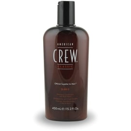 American Crew Classic 3-in-1 Shampoo, Conditioner & Body Wash, 15.2 oz