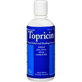 Topricin Pain Relief and Healing Cream 8 oz