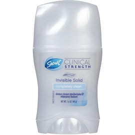 Secret Clinical Strength Invisible Solid Antiperspirant & Deodorant, Completely Clean 1.60 oz