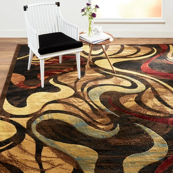 slide 2 of 9, Home Dynamix Catalina Picasso Contemporary Abstract Area Rug 19.6"x31.5"