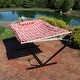 Rope Hammock with Stand Pad & Pillow - Portable - Choose Color - Thumbnail 40