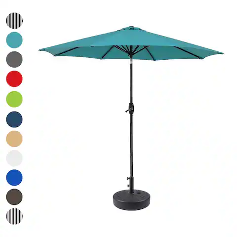 Lopes 9-foot Patio Umbrella with Base Included