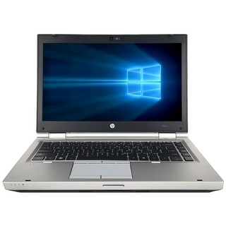 Refurbished HP EliteBook 8460P 14" Laptop Intel Core i5-2520M 2.5G 8G DDR3 500G DVD Win 10 Pro 1 Year Warranty - Silver
