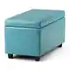 WYNDENHALL Essex 34 inch Wide Transitional Rectangle Storage Ottoman - Thumbnail 83