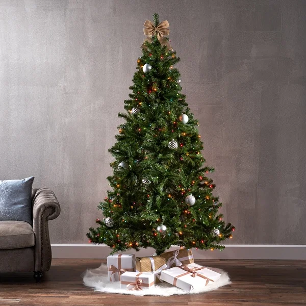 7-ft. Faux Noble Fir Christmas Tree by Christopher Knight Home - 48.00 L x 48.00 W x 84.00 H