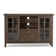 WYNDENHALL Stratford SOLID WOOD 53 inch Wide Contemporary TV Media Stand For TVs up to 55 inches - 53 inch wide - Thumbnail 39