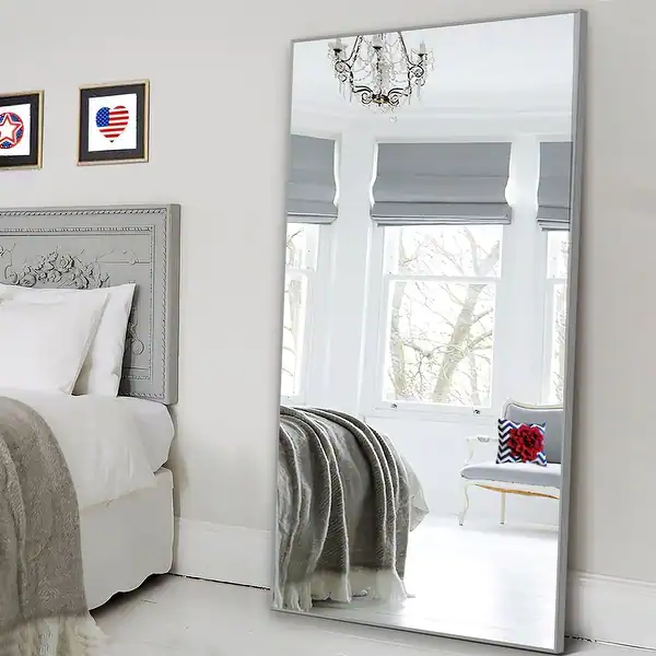 Modern Glam Large Full-length Floor Wall Mirror