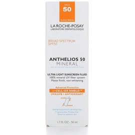 La Roche-Posay Anthelios 50 Mineral Ultra Light Sunscreen Fluid, SPF 50 1.7 oz
