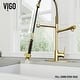 VIGO Zurich Pull-Down Spray Kitchen Faucet - Thumbnail 58