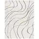 preview thumbnail 51 of 103, SAFAVIEH Florida Shag Sigtraud Abstract Waves 1.2-inch Area Rug