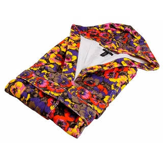 Versace VD A8574 002 Multicolor Hooded Sleeveles Bathrobe