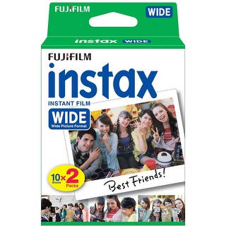 instax Fujifilm WIDE Film Twin Pack for 200, 210 & 300 Cameras (16468498)