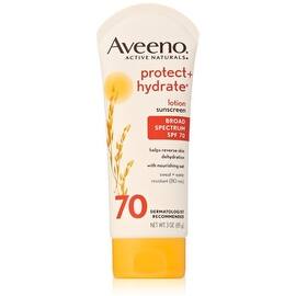AVEENO Active Naturals Protect + Hydrate Lotion Sunscreen SPF 70 3 oz