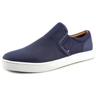 Tommy Hilfiger Andy Women Round Toe Canvas Blue Loafer