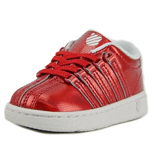 K-Swiss Classic VN Shine On Round Toe Patent Leather Sneakers