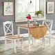 Simple Living Country Cottage Drop Leaf 3-piece Dining Set - Thumbnail 2
