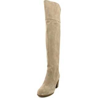 Jessica Simpson Ebyy Round Toe Suede Over the Knee Boot