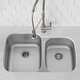 KRAUS Premier Stainless Steel 32 inch 2-Bowl Undermount Kitchen Sink - Thumbnail 0