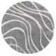 preview thumbnail 57 of 103, SAFAVIEH Florida Shag Sigtraud Abstract Waves 1.2-inch Area Rug