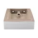 Kraus Elavo 18 1/2 inch Square Porcelain Ceramic Vessel Bathroom Sink - Thumbnail 27