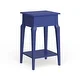 Thumbnail 27, Daniella 1-Drawer Wood Storage Accent End Table by iNSPIRE Q Bold. Changes active main hero.