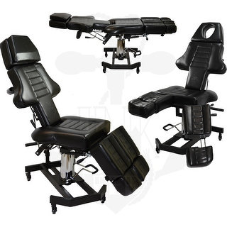 NEW Patented InkBed Hydraulic Client Tattoo Massage Bed Chair Table Ink Bed Studio Salon Equipment